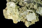 Bladed Barite Crystal Cluster with Quartz & Pyrite - Morocco #160138-2